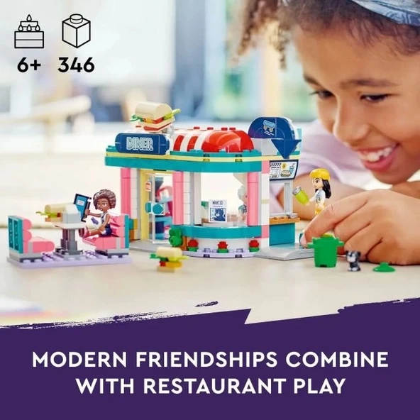 LEGO Friends Heartlake Downtown Diner Oyun Seti 41728 - 2