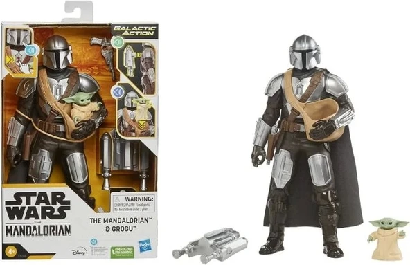 Hasbro Star Wars Mandalorian Ve Grogu Figür - 3