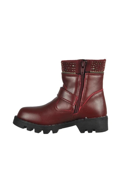Ayakmod Bordo Kız Çocuk Bot 23272 P - 2