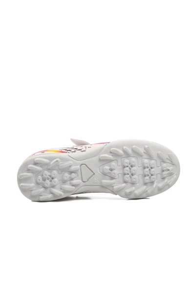 Ayakmod Beyaz Çocuk Halı Saha Ayakkabısı Hulk 129-F - 5