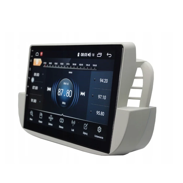 Fiat 500 - Araç Multimedya Ekran - 6GB 128GB - S - White - 2008 - 2015 - 9 Inch - UPG - MYWAY - Resim 2