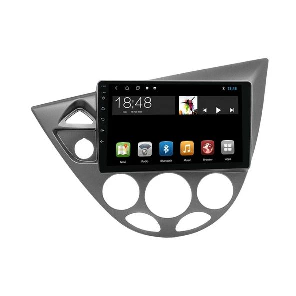 Ford Focus 1 - Araç Multimedya Ekran - 6GB 128GB - S - Gri - 1999 - 2004 - 9 Inch - UPG - MYWAY - Resim 2