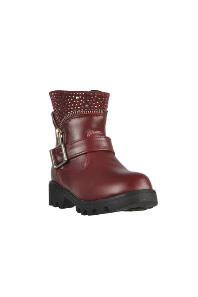 Ayakmod Bordo Kız Çocuk Bot 23272 P - 3