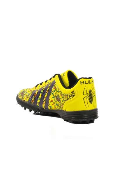 Ayakmod Sarı Çocuk Halı Saha Ayakkabısı Örümcek F - 4