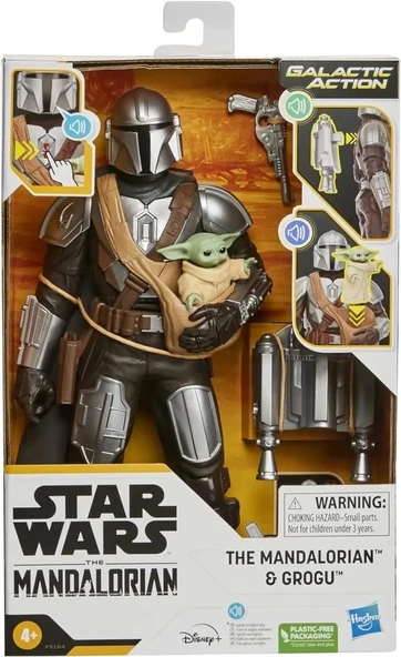 Hasbro Star Wars Mandalorian Ve Grogu Figür - 4