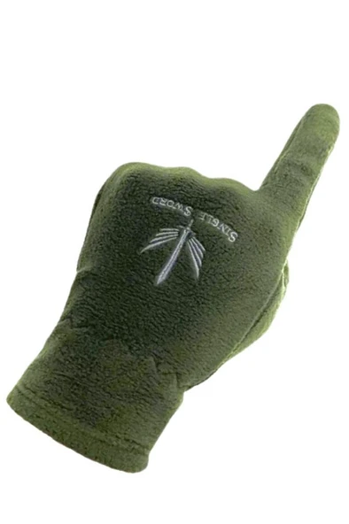 Single Sword Kadın&Erkek Yüksek Kalite Kışlık Polar Eldiven - 8