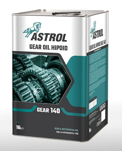 ASTROL - GEAR 140 GL 4 Asansör Şanzıman Ve Dişli Yağı 16 L