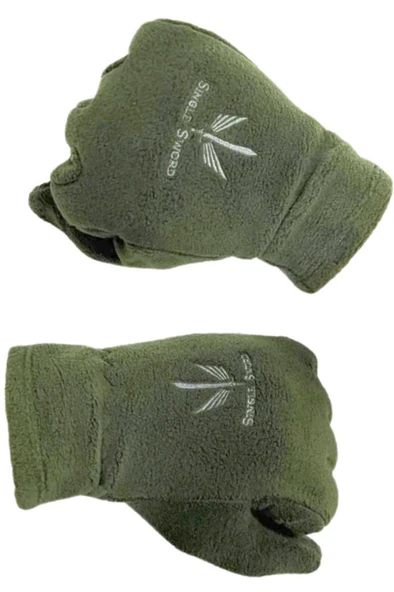 Single Sword Kadın&Erkek Yüksek Kalite Kışlık Polar Eldiven - 7