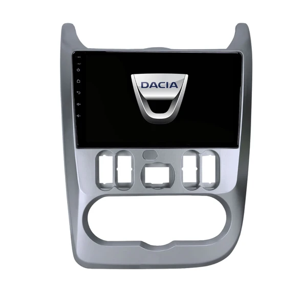Dacia Logan - Araç Multimedya Ekran - 6GB 128GB - NEW - Silver - 2009 - 2012 - 9 Inch - UPG - MYWAY