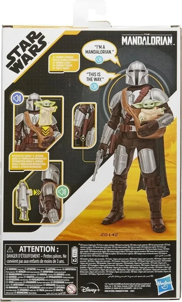 Hasbro Star Wars Mandalorian Ve Grogu Figür - 5