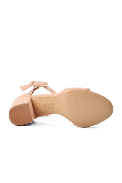 Ayakmod Pudra Kadın Topuklu Ayakkabı 564 Z - 5