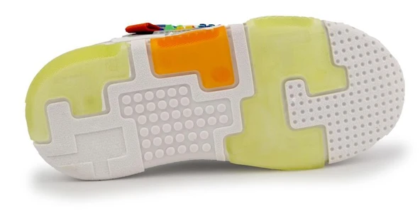 Cool Legos Erkek Çocuk Günlük Işıklı Sneaker Spor Ayakkabı - 5