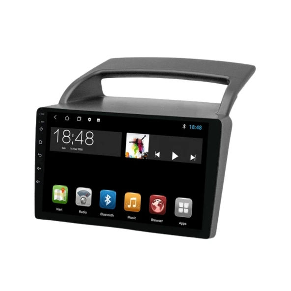 Kia Carnival VQ - Araç Multimedya Ekran - 6GB 128GB - S - Black - 2007 - 2009 - 9 Inch - UPG - MYWAY - 2