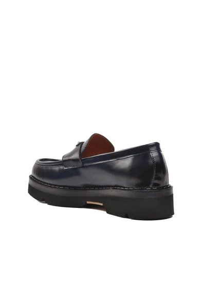 Ayakmod Lacivert Açma Erkek Klasik Ayakkabı Premium 7708 M - 4