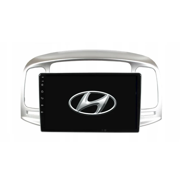 Hyundai Accent Era - Araç Multimedya Ekran - 6GB 128GB - S - Silver - 2006 - 2012 - 9 Inch - UPG - MYWAY