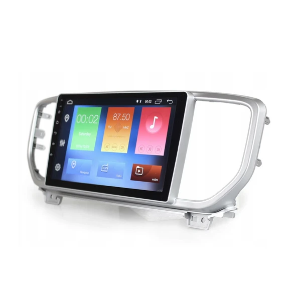 Kia Sportage - Araç Multimedya Ekran - 6GB 128GB - S - Silver - 2019 - 2021 - 9 Inch - UPG - MYWAY - 2