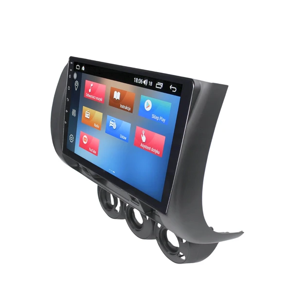 Honda Jazz - Araç Multimedya Ekran - 6GB 128GB - Analog - Gri - 2002 - 2008 - 9 Inch - UPG - MYWAY - Resim 3