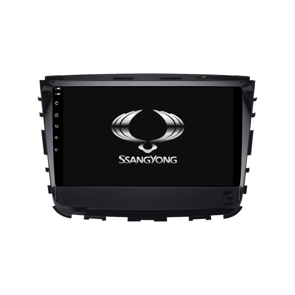 Ssangyong Rexton - Araç Multimedya Ekran - 6GB 128GB - S - Piano Black - 2015 - 2020 - 9 Inch - UPG - MYWAY