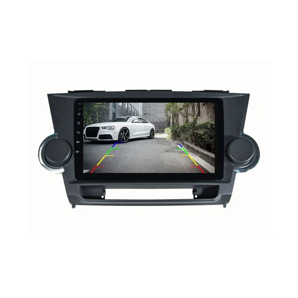 Toyota Highlander - Araç Multimedya Ekran - 6GB 128GB - S - Black - 2007 - 2013 - 9 Inch - UPG - MYWAY - 3