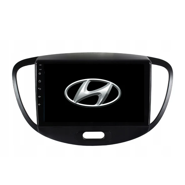 Hyundai i10 - Araç Multimedya Ekran - 6GB 128GB - S - Black - 2008 - 2012 - 9 Inch - UPG - MYWAY