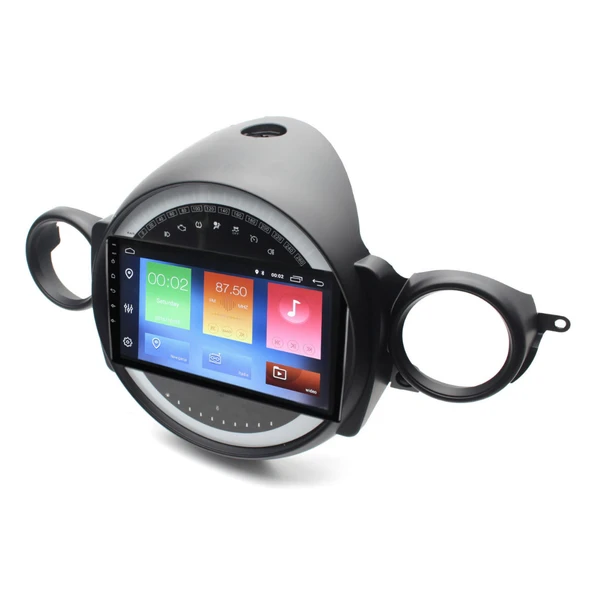 Mini Cooper - Araç Multimedya Ekran - 6GB 128GB - S - Black - 2007 - 2011 - 9 Inch - UPG - MYWAY - 2