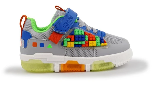 Cool Legos Erkek Çocuk Günlük Işıklı Sneaker Spor Ayakkabı
