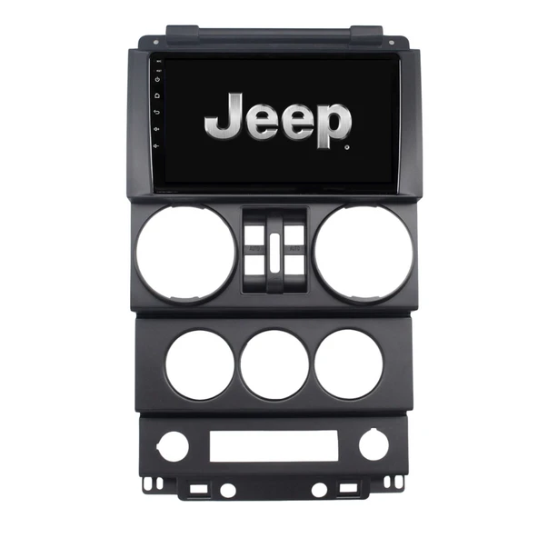 Jeep Wrangler - Araç Multimedya Ekran - 6GB 128GB - S - Black - 2007 - 2010 - 9 Inch - UPG - MYWAY