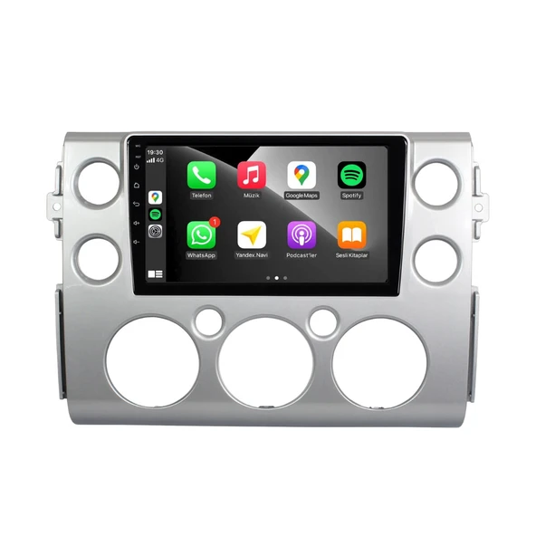 Toyota FJ Cruiser - Araç Multimedya Ekran - 6GB 128GB - S - Silver - 2007 - 2008 - 9 Inch - UPG - MYWAY - 3