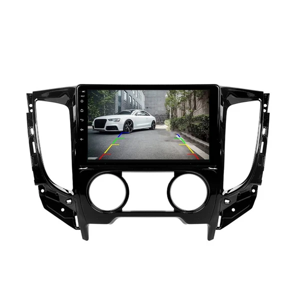 Mitsubishi L200 - Araç Multimedya Ekran - 6GB 128GB - Analog - Piano Black - 2015 - 2021 - 9 Inch - UPG - MYWAY - Resim 3