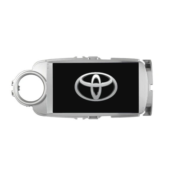 Toyota Yaris - Araç Multimedya Ekran - 6GB 128GB - S - Silver - 2012 - 2020 - 9 Inch - UPG - MYWAY