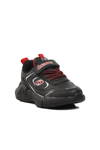 Ayakmod Siyah-Kırmızı  Çocuk Spor Ayakkabı 720-25K P - 3