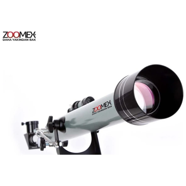 Zoomex 60F700TX Astronomik Teleskop 350X Büyütme - Taşıma Çantası HEDİYELİ - Eğitici ve Öğretici - 2