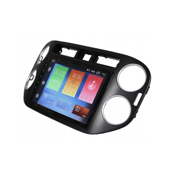 Volkswagen Tiguan - Araç Multimedya Ekran - 6GB 128GB - S - Black - 2007 - 2015 - 9 Inch - UPG - MYWAY - Resim 2