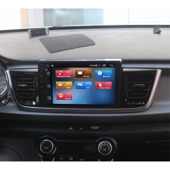 Kia Rio - Araç Multimedya Ekran - 6GB 128GB - S - Piano Black - 2017 - 2021 - 9 Inch - UPG - MYWAY - 5