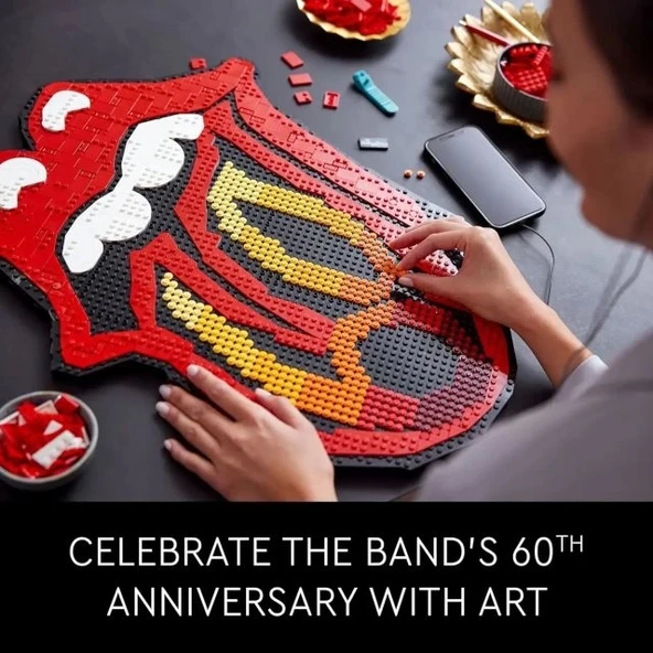 LEGO Art The Rolling Stones Yapı Seti - 6
