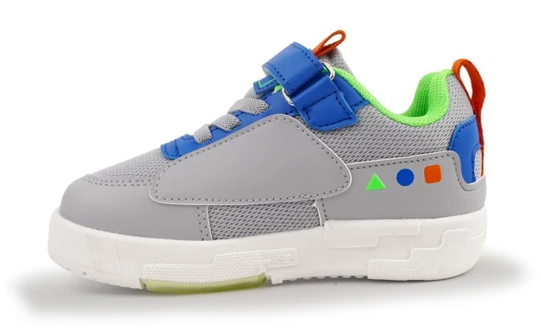 Cool Legos Erkek Çocuk Günlük Işıklı Sneaker Spor Ayakkabı - 2