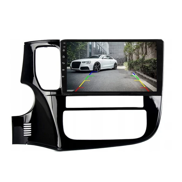 Mitsubishi Outlander - Araç Multimedya Ekran - 6GB 128GB - S - Piano Black - 2013 - 2020 - 9 Inch - UPG - MYWAY - 3
