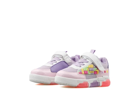 Cool Legos Erkek Çocuk Günlük Işıklı Sneaker Spor Ayakkabı - 11