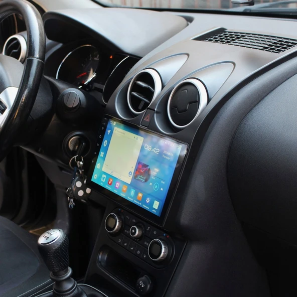 Nissan Qashqai - Araç Multimedya Ekran - 6GB 128GB - Old - Black - 2007 - 2013 - 9 Inch - UPG - MYWAY - 5