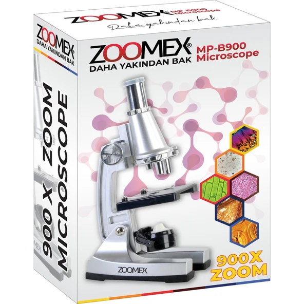 Zoomex MP-B900 Mikroskop Set - 900 Kat Büyütme - Eğitici ve Öğretici - Geleceğin Bilim İnsanı Olun! - 2