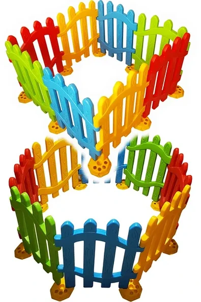 Pilsan Handy Fence Bebek Oyun Alanı Çit Top Havuzu Oyun Alanı 8 Parçalı 06 192 (TEŞHİR) - 3