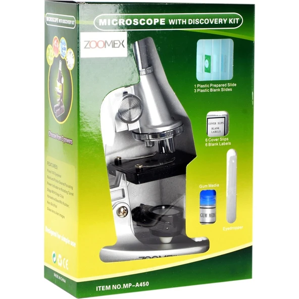 Zoomex MP-A450 Mikroskop Set - Eğitici ve Öğretici - Geleceğin Bilim İnsanı Olun! - 5