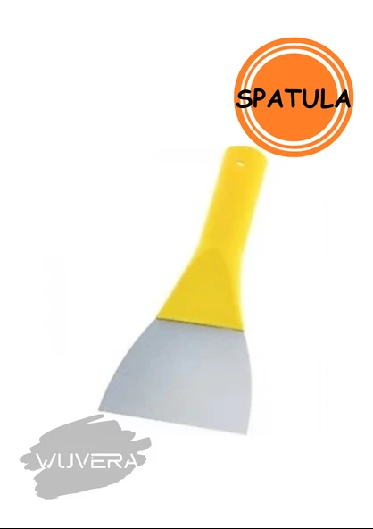 Wuvera Macun Spatulası (12 cm) – Profesyonel İspatula – Tamirat ve Dekorasyon İşleriniz İçin Pratik Çözüm! - 3