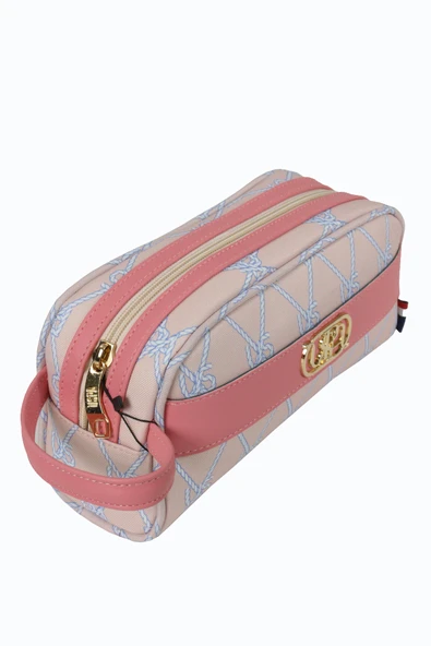 PLTRS 24628  U.S. Polo Assn. Makyaj Çantası - Pembe - 3