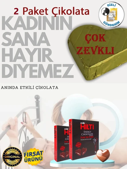 Hilti Energy Performanse Çikolata 2 Adet