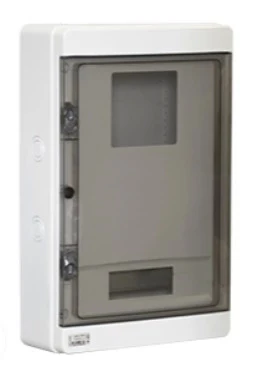 ÇETİNKAYA PANO ÇP 5320 33,5x52x13,5 1 Trifaze Sayaç için 15 Sigorta yeri Şeffaf Kapaklı Sayaç Panosu ürün görseli