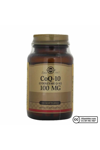 Coenzyme Q-10 100 Mg 60 Softgel ürün görseli