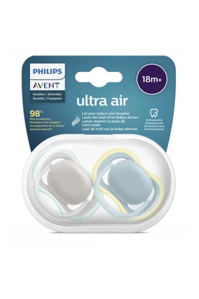 Avent Ultra Air Soother Emzik 18+Ay Scf349/01
