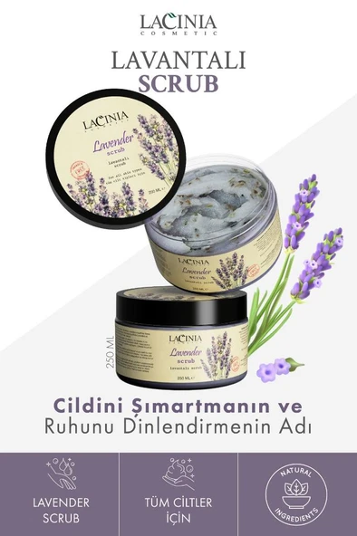 Lacinia Lavanta Yağlı Scrub 250 ml - 2