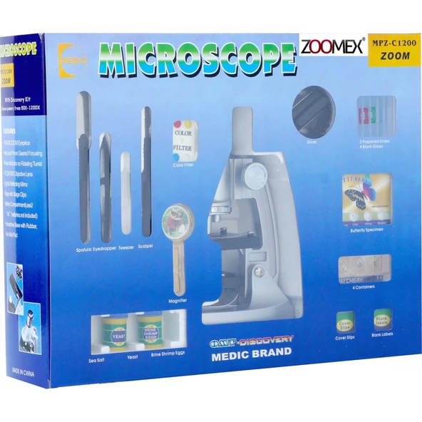 Zoomex MPZ-C1200 Eğitici ve Öğretici Mikroskop Seti - 5